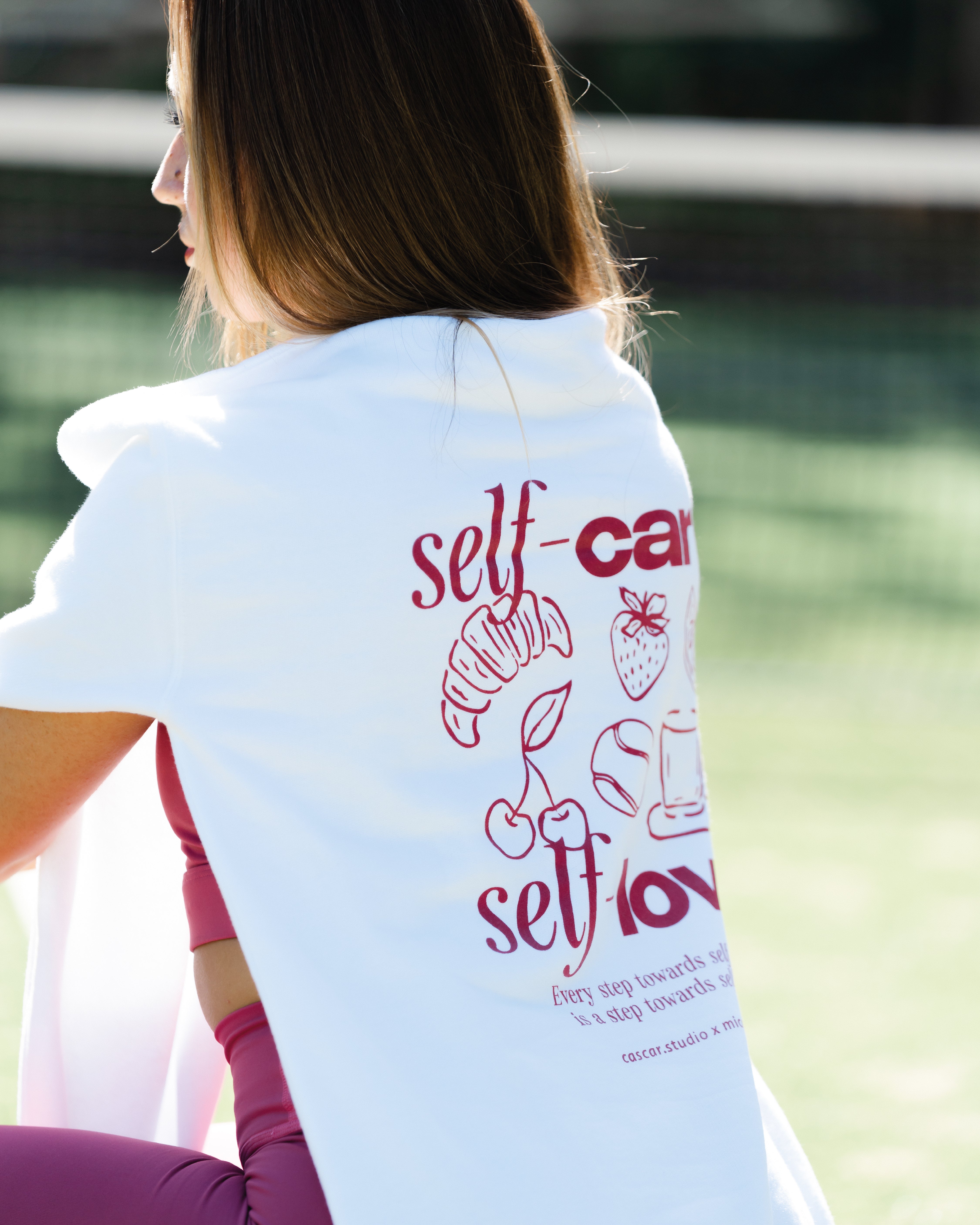 SUDADERA SELFCARE OVERSIZED SIN CAPUCHA