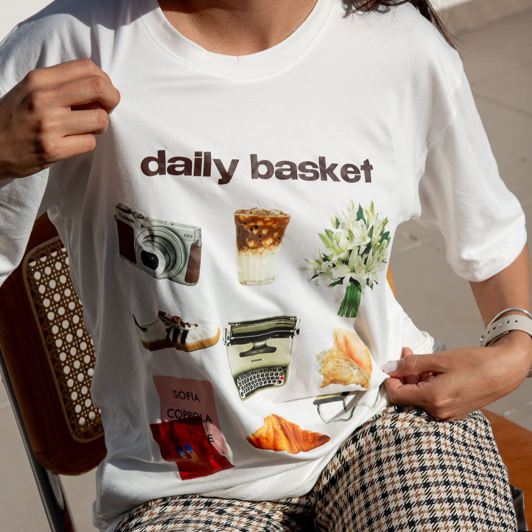 - T-Shirt - "DAILY BASKET"