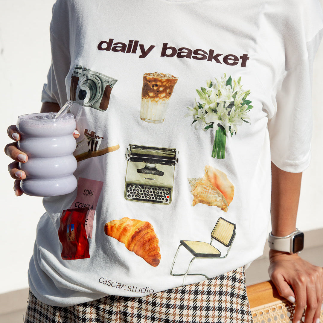 - T-Shirt - "DAILY BASKET"