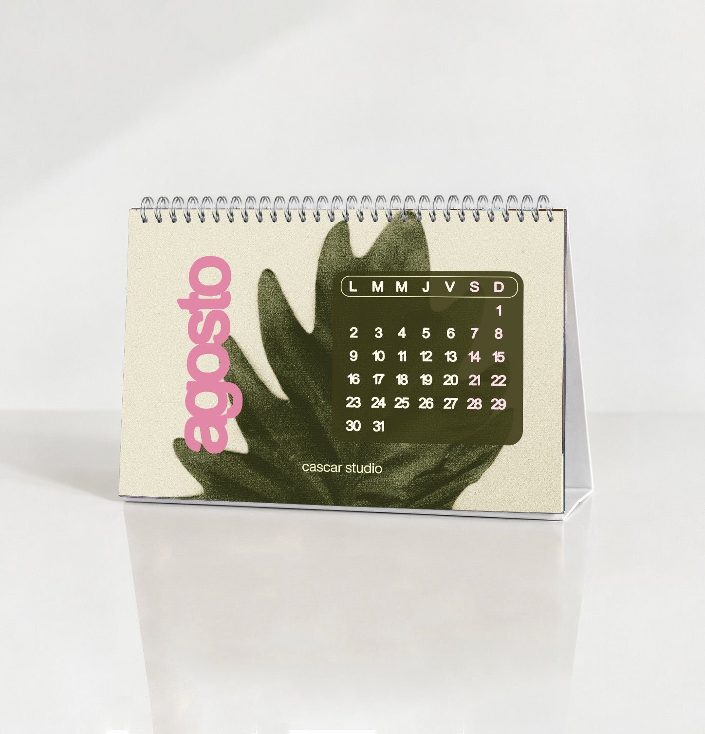 ✨ Desk Calendar 2027