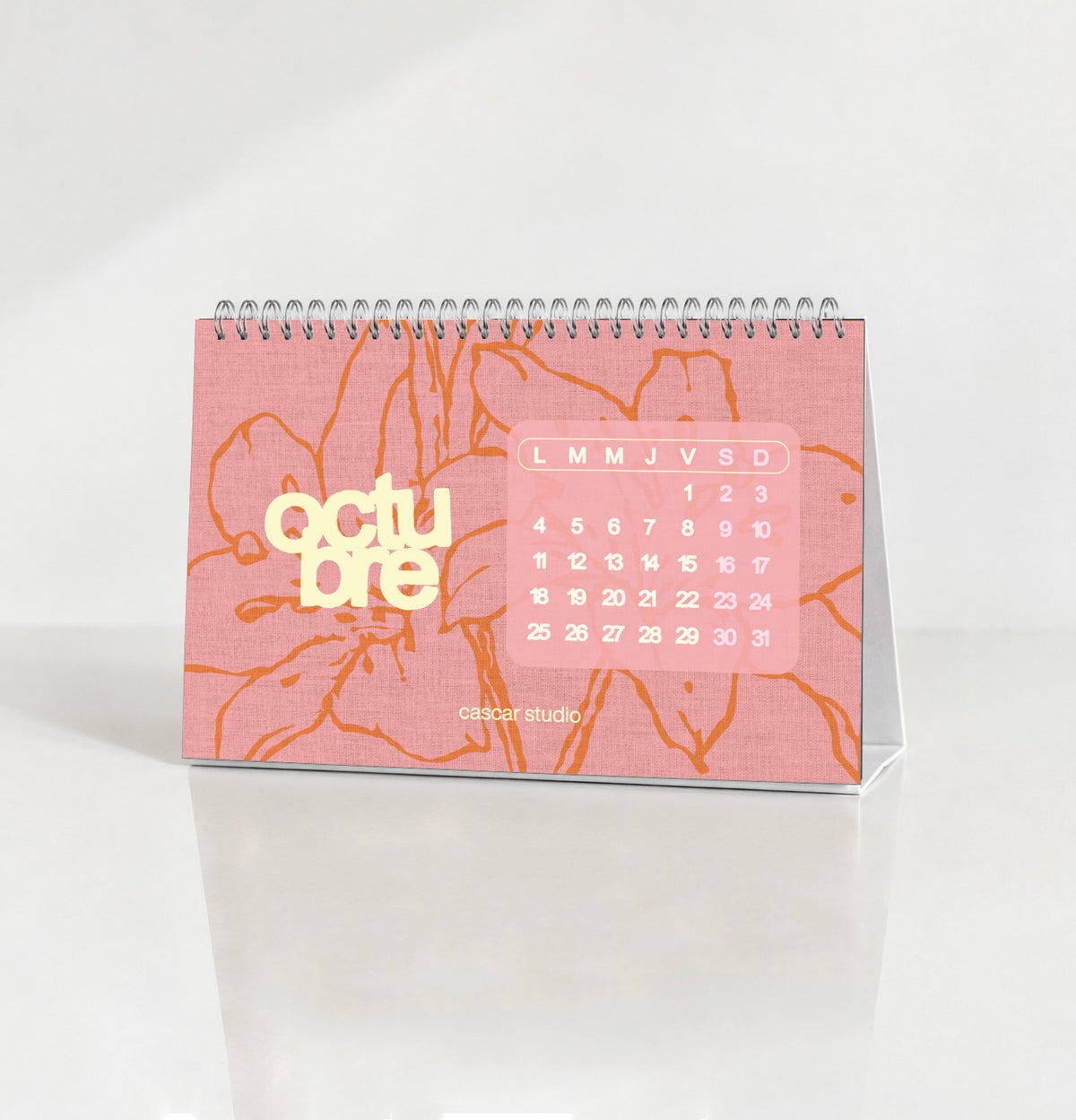 ✨ Desk Calendar 2027