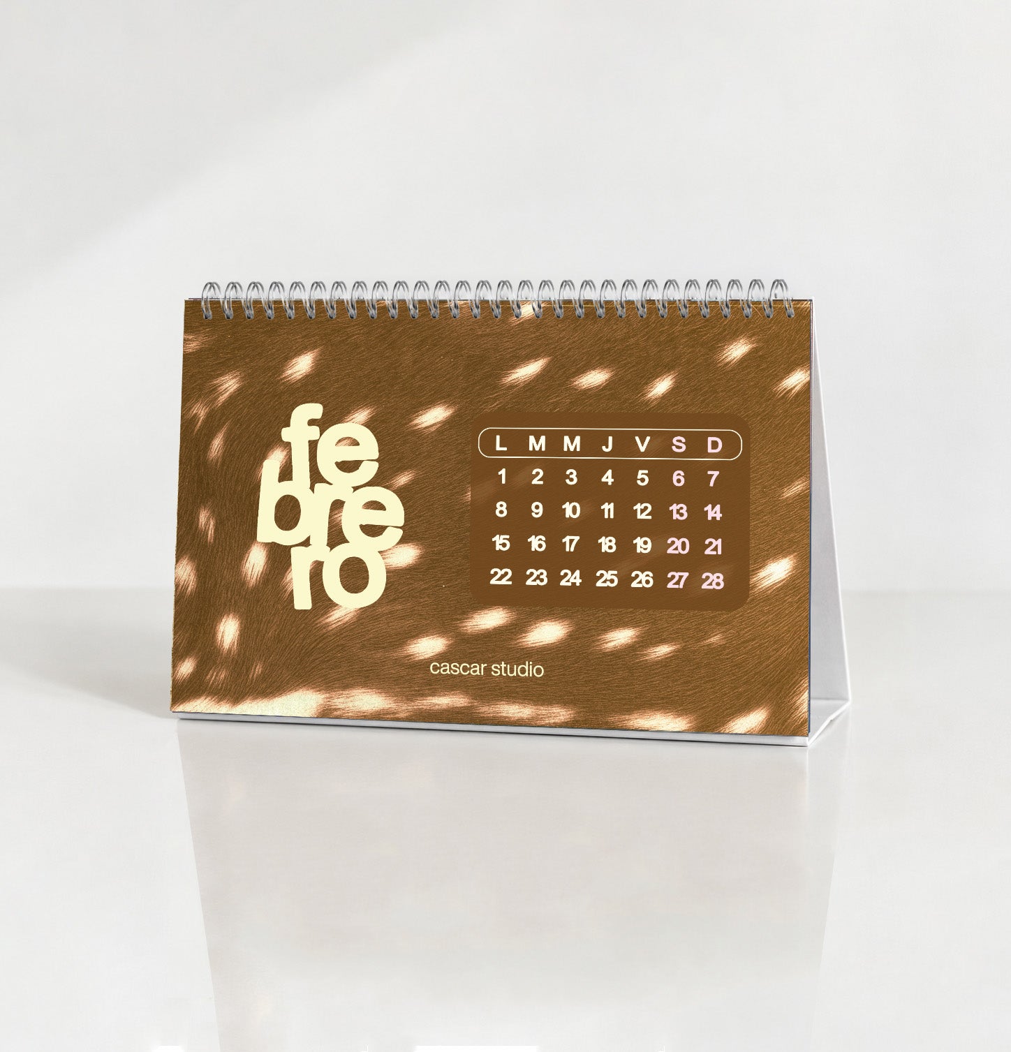 ✨ Desk Calendar 2027