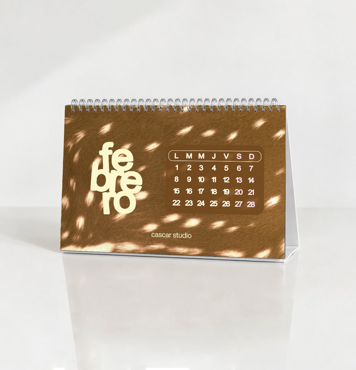 ✨ Desk Calendar 2027