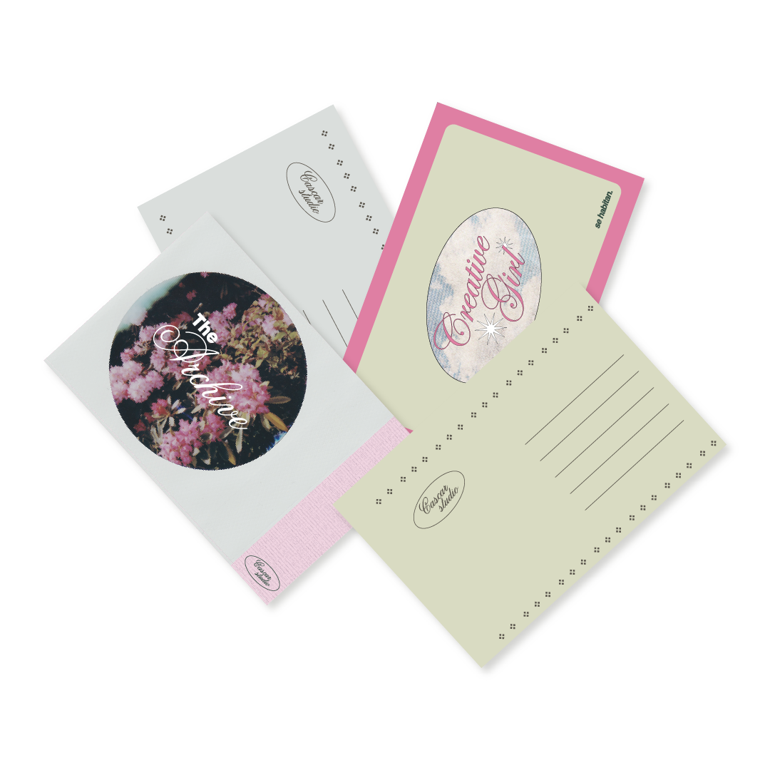 KIT CREATIVO GIRLY para Junk Journal