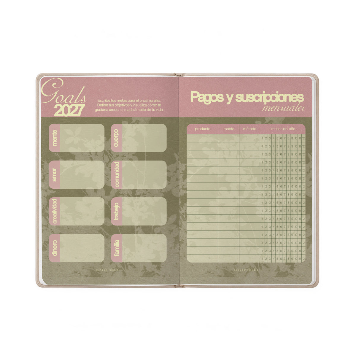My Dream Planner 2027 - EMPASTADA ✨
