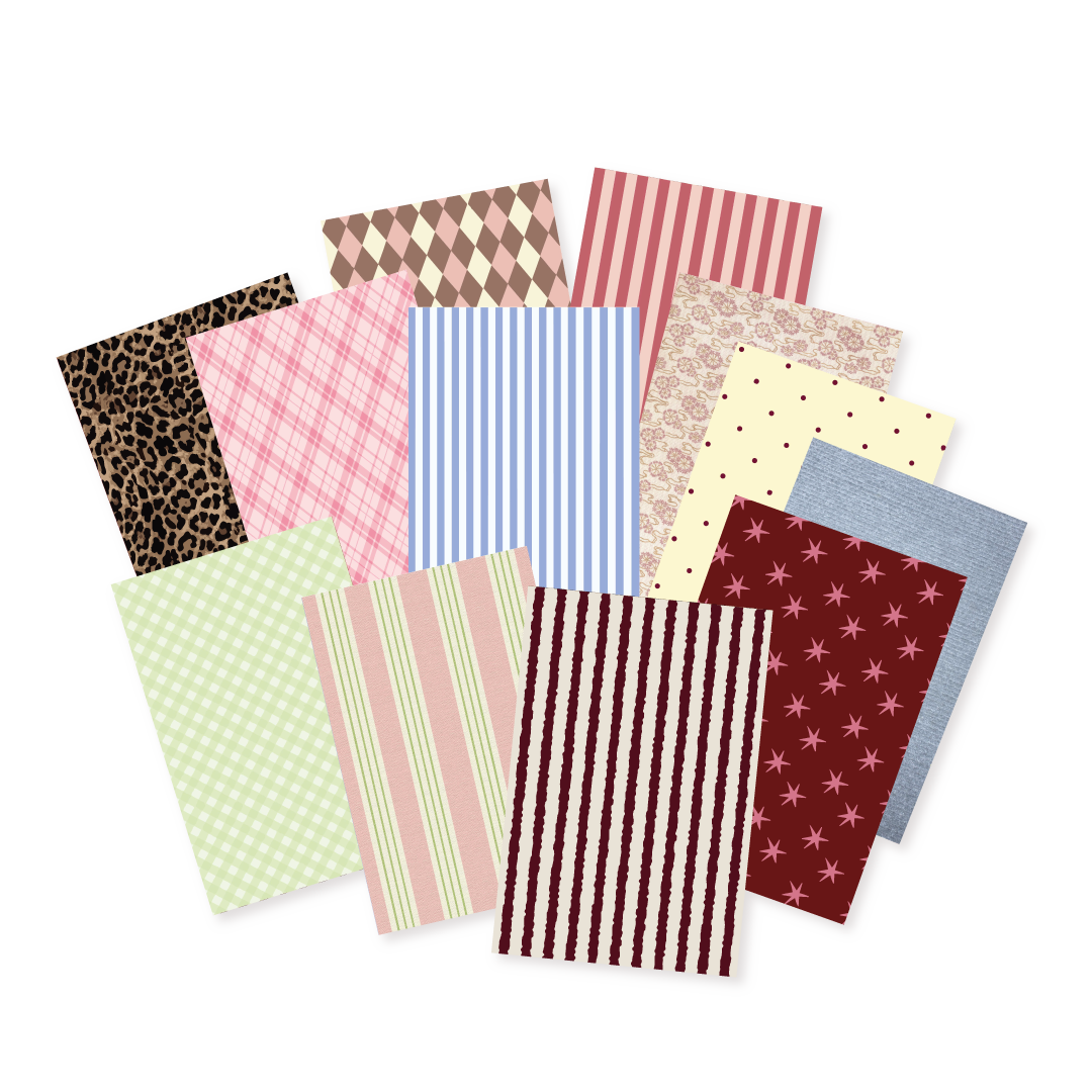 KIT CREATIVO GIRLY para Junk Journal