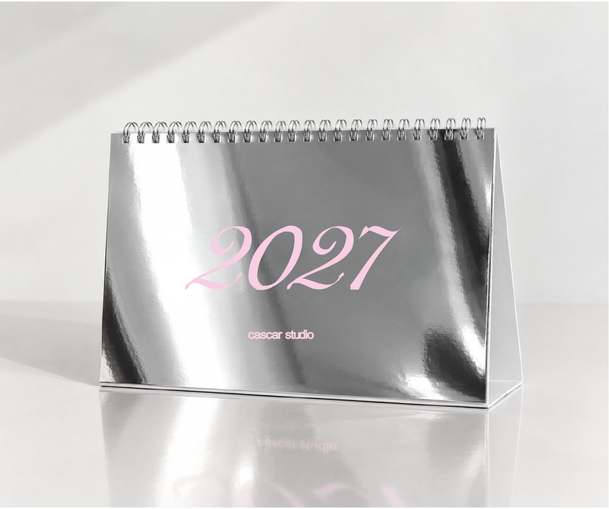 ✨ Desk Calendar 2027