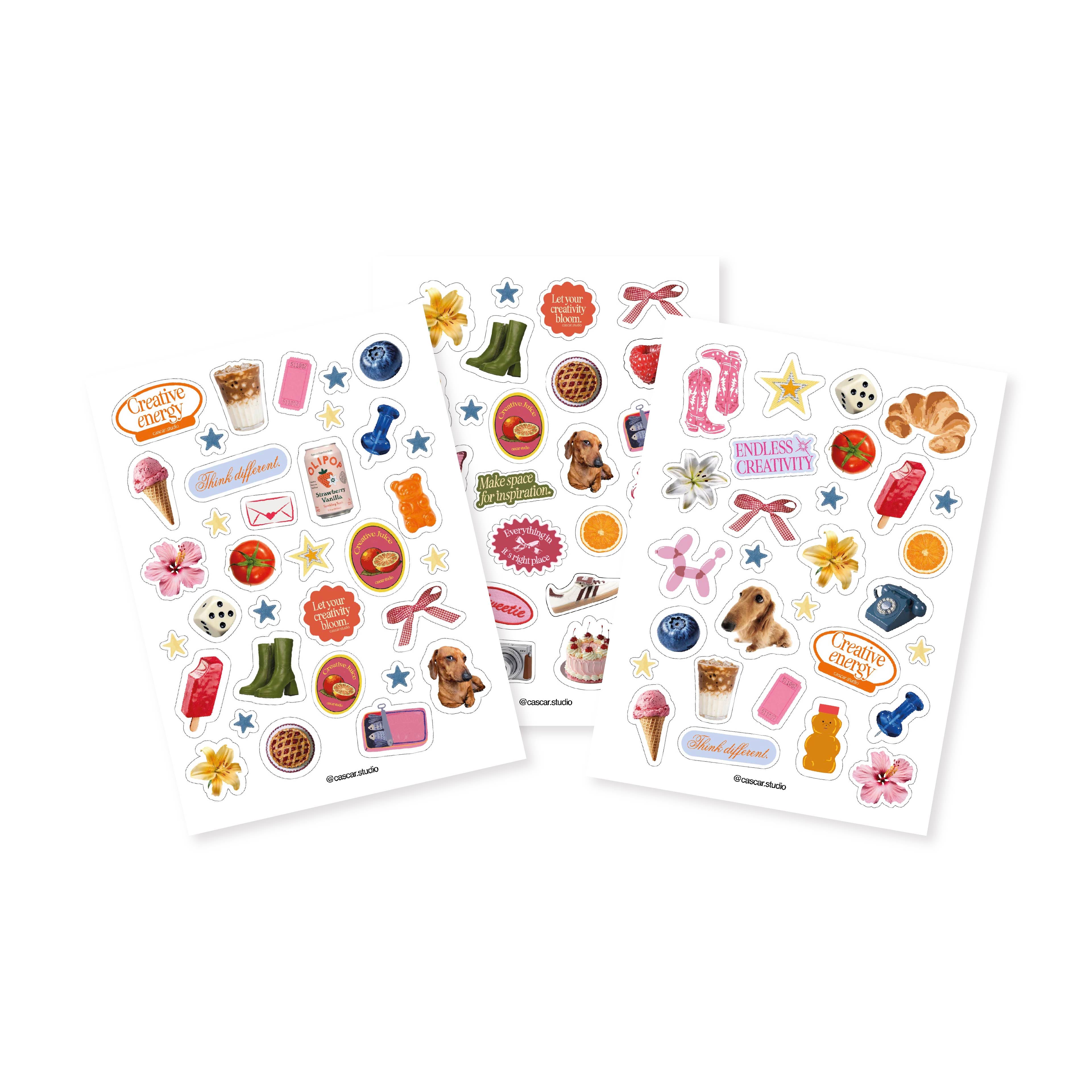 KIT CREATIVO GIRLY para Junk Journal