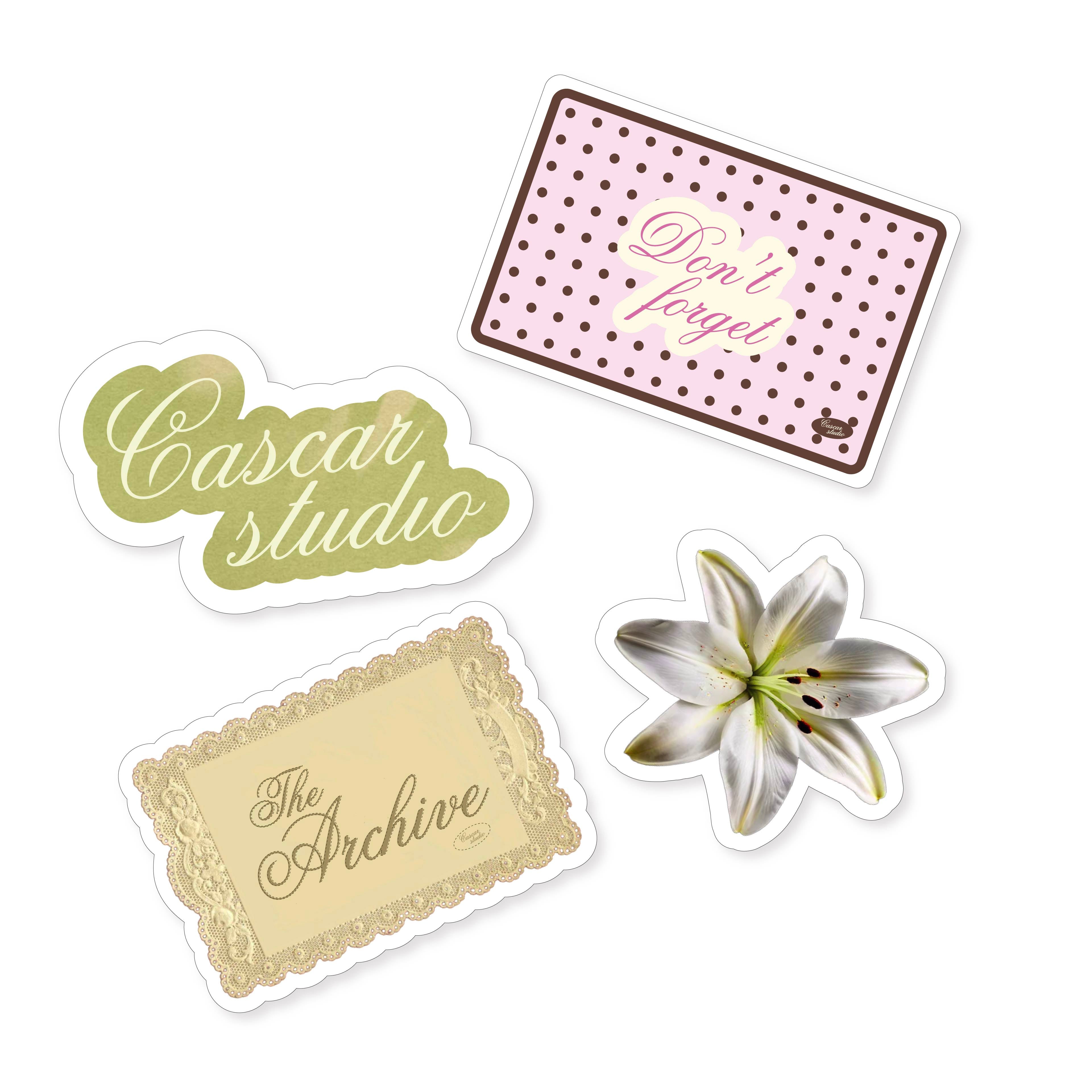 KIT CREATIVO GIRLY para Junk Journal