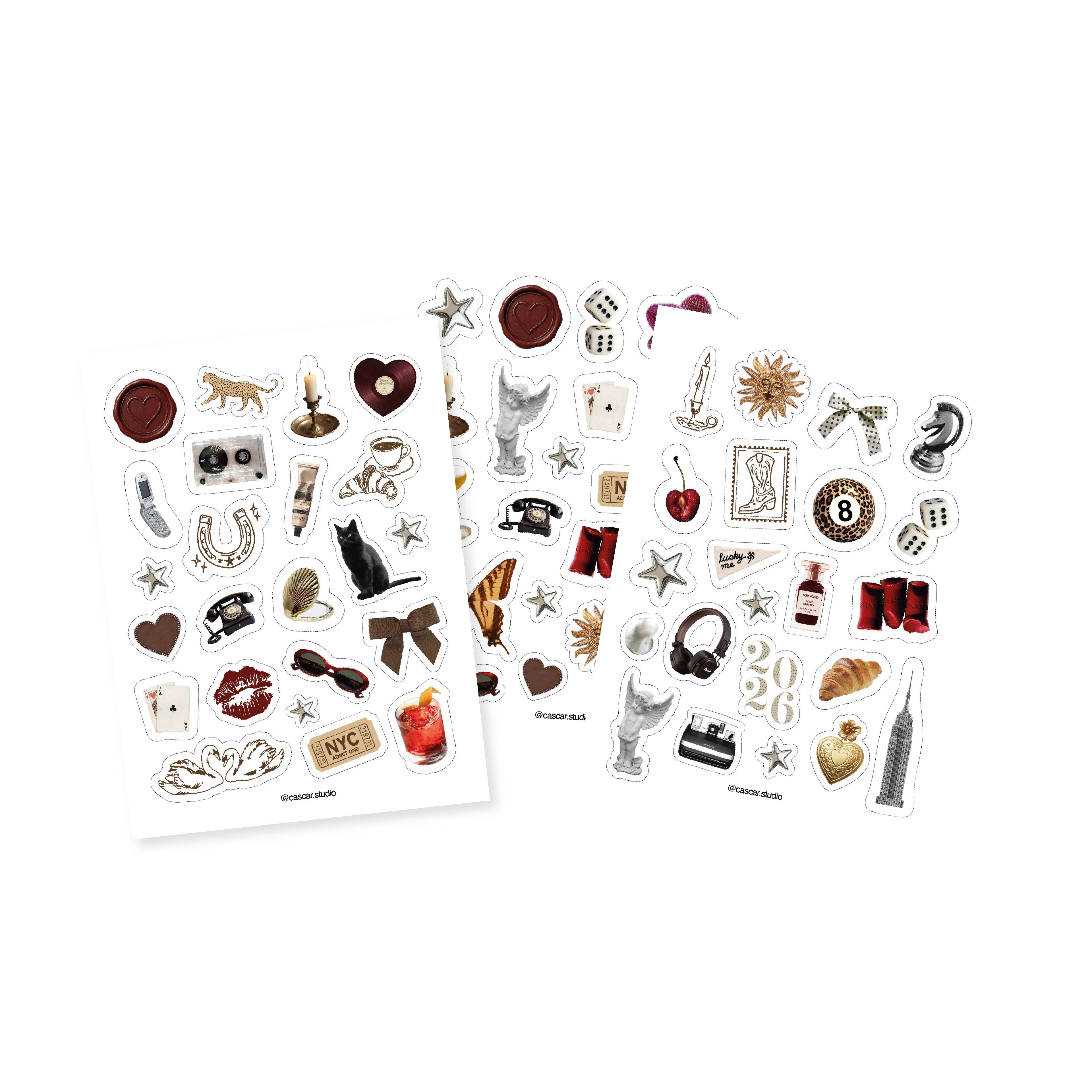 KIT CREATIVO AESTHETIC para Junk Journal